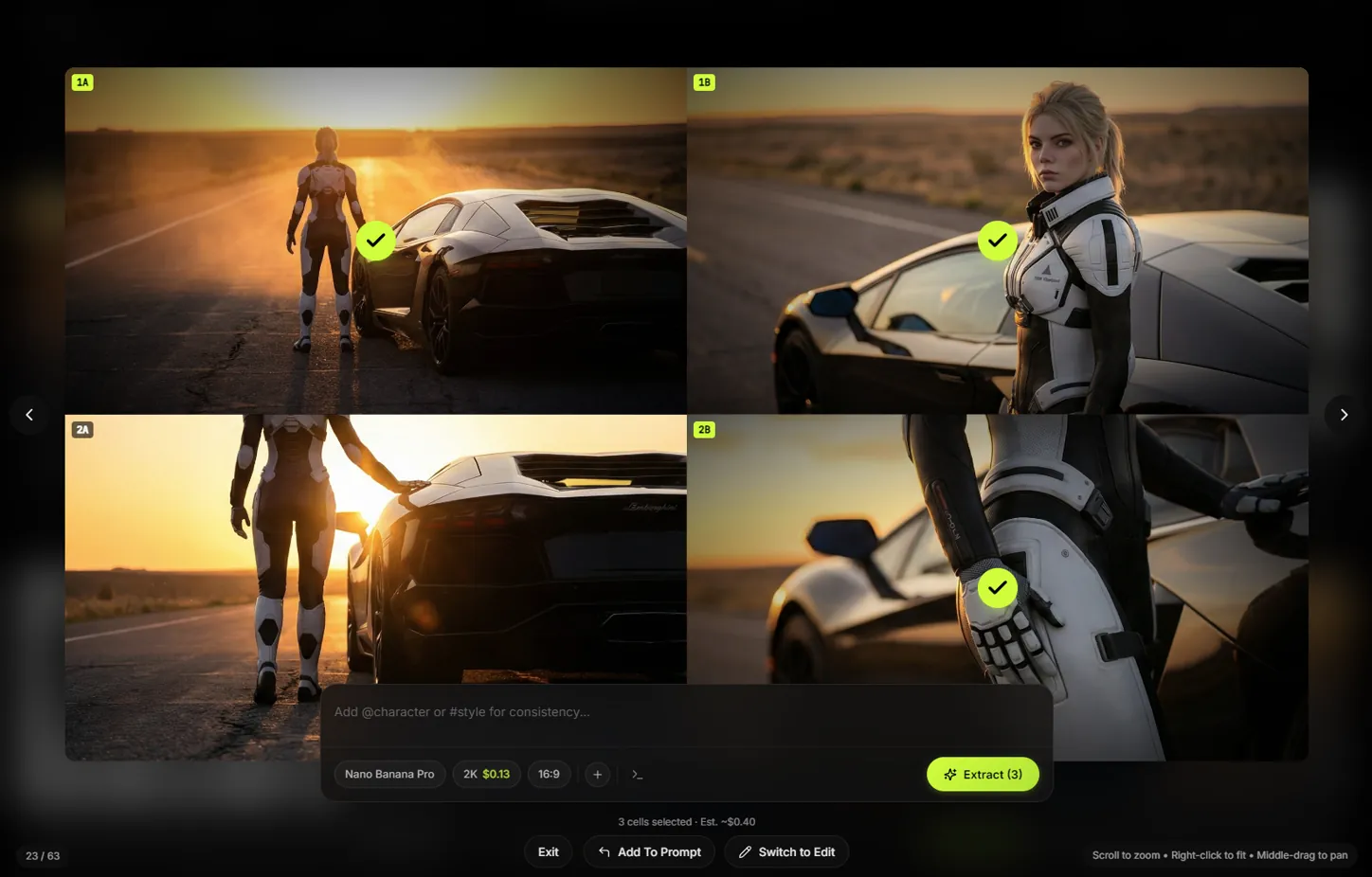 Grid Exploration + Batch Extract