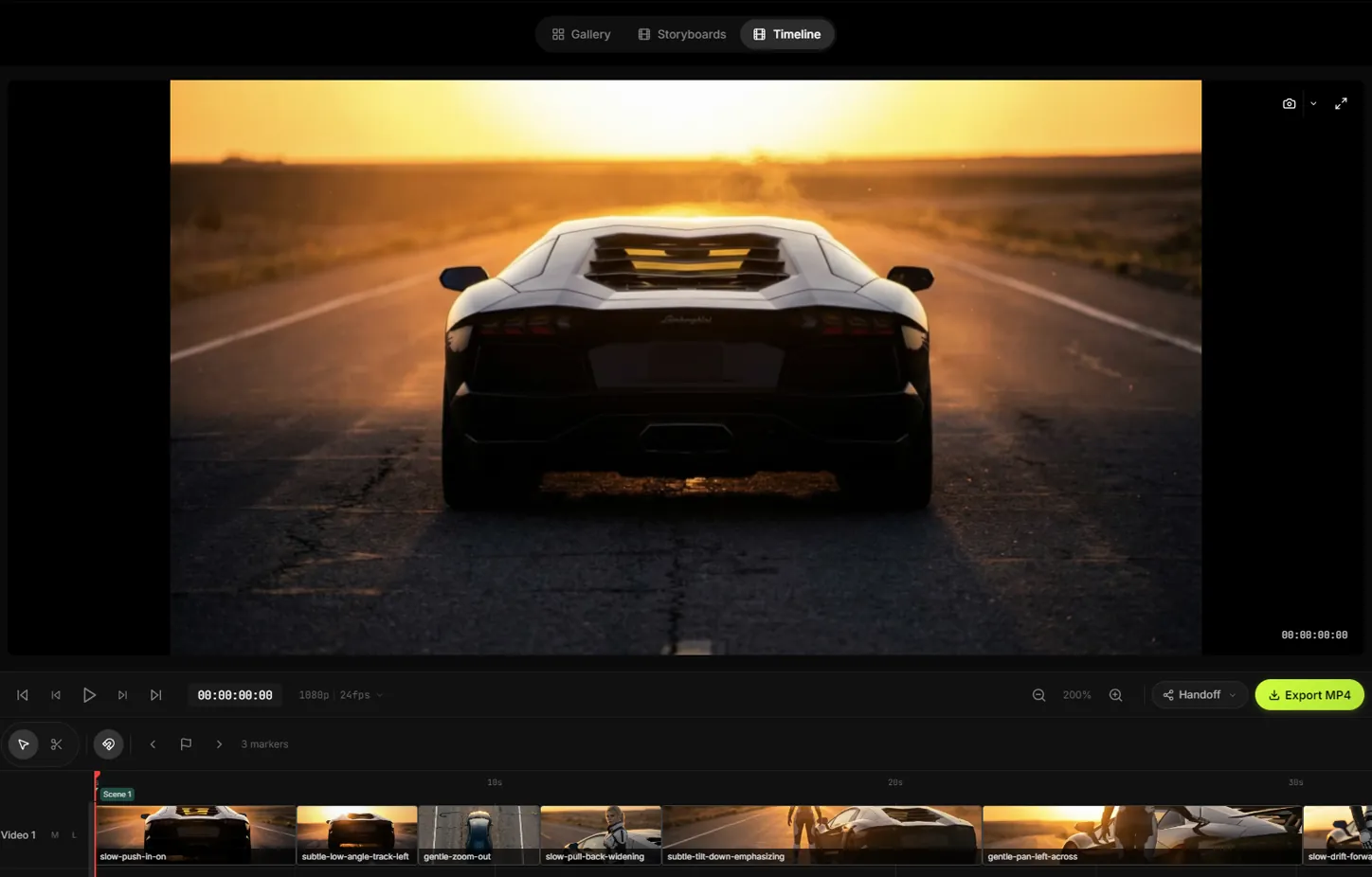 Built-In Video Editor